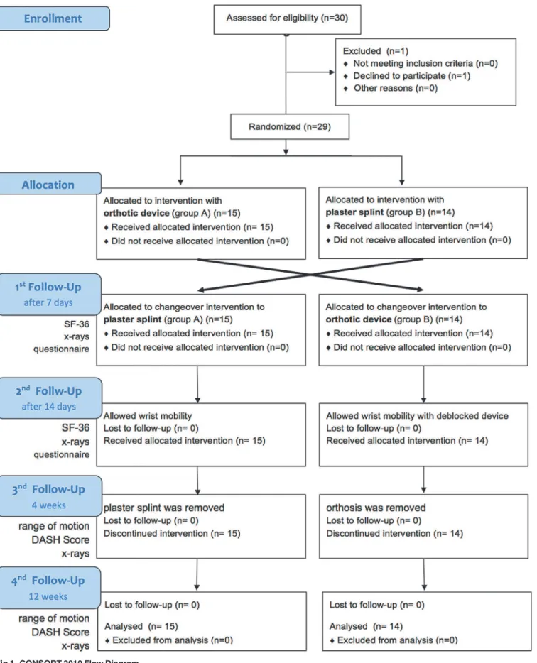 Fig 1. CONSORT 2010 Flow Diagram.