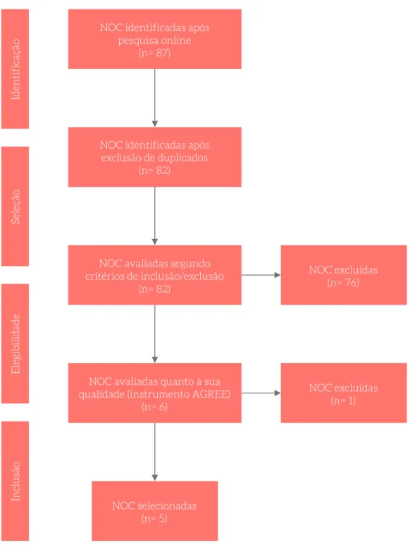 Figura 1 – Processo de seleção de NOC.