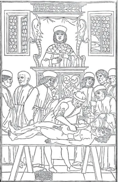 Figura 4. Artífice veneziano anônimo. Ilustração do Fasciculus medicinae de Johannes de Ketham (Venezia: