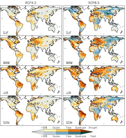Figure 2. As in Fig. 1 for moisture in top 10 cm of soil.