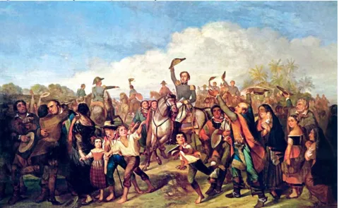 Figura 2 – Tela “A proclamação da Independência”, de François-René Moreaux 