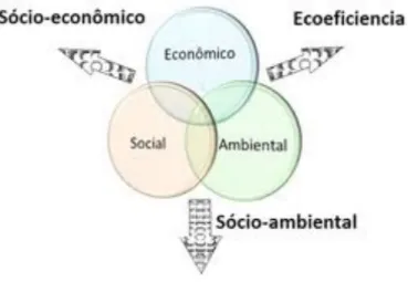 Figura 1. Os três objetivos do desenvolvimento sustentavel