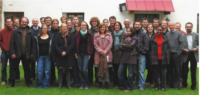 Fig. 7. Students and faculty of the Vienna Doctoral Programme on Water Resource Systems.