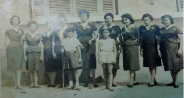 Figura 2. Professoras do Grupo Escolar Dr. Lauro Sodré, ano de 1950.