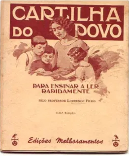 Figura 2. Carti lha do Povo – Lourenço Filho, versão de 1939.