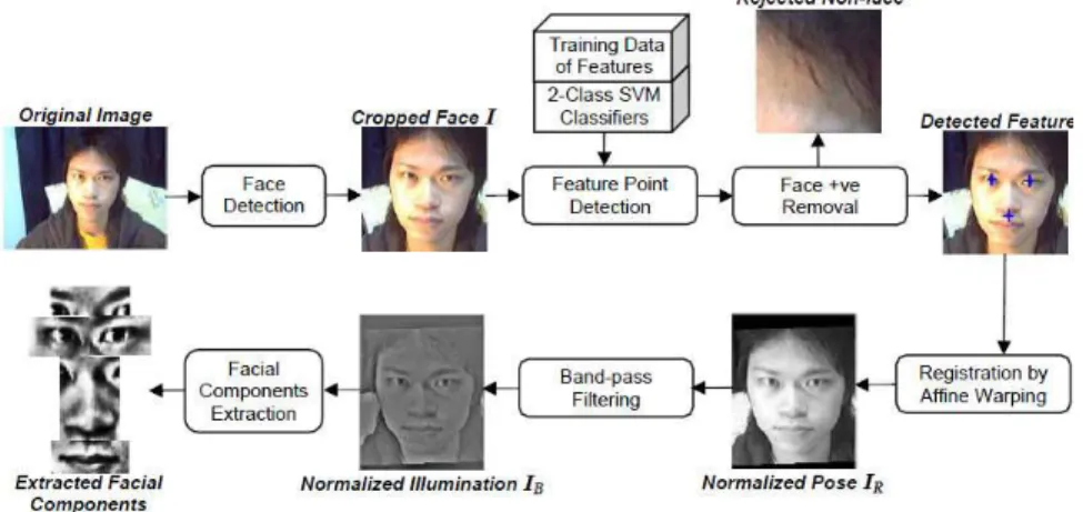 Figure 1.1 Face Detection Principles 