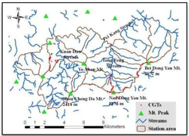 Figure 1. Location map of the study area 
