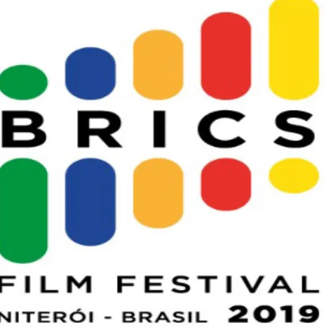 Figura 1: Arte do 4º Festival de cinema do BRICS. Niterói, Brasil,   23 de setembro a 9 de outubro, 2019