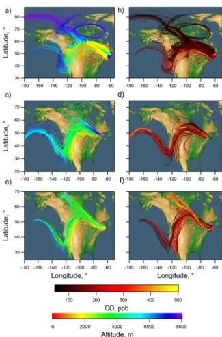 Fig. 5. (a) Time series of CO and HCN in fresh boreal biomass burning plumes measured by BORTAS flight B626 over  northwest-ern Ontario