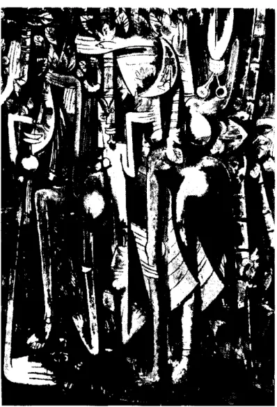 Figura 1. Wifredo Lam. La jungia, 1942-1944 (detalhe). 