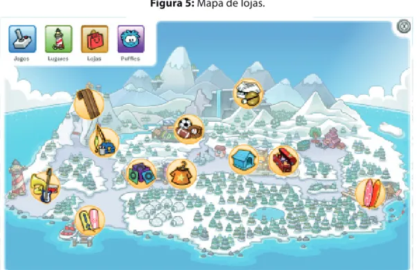 Figura 5: Mapa de lojas.