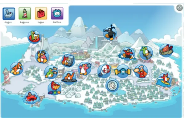 Figura 8: Mapa de jogos.