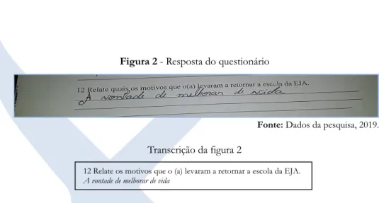 Figura 2 - Resposta do questionário 