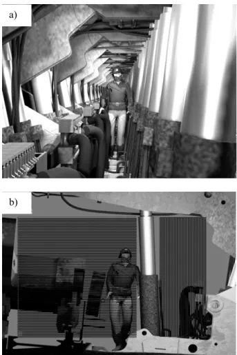 Fig. 8. Assessment of virtual prototype in the light of anthropotechnical  criteria. 