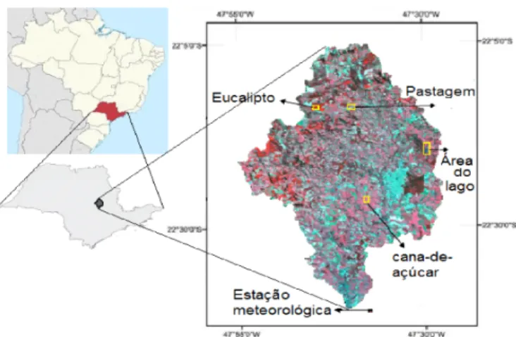 Tabela 1. Imagens TM-Landsat 5, com a data de aquisição da imagem (DAI) e o dia sequencial do ano (DS), com  cobertura da órbita 220, pontos 75 e 76