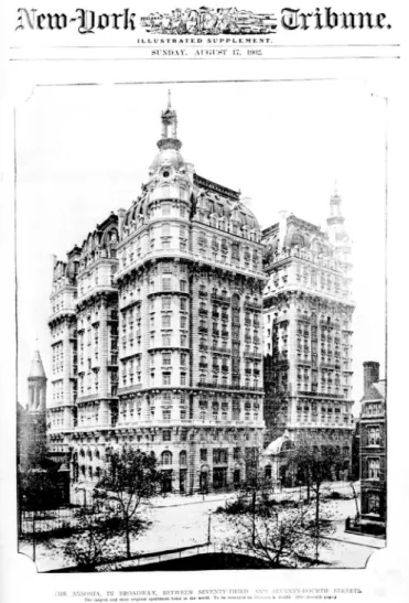 Figure 10: The Ansonia, typical loorplan.