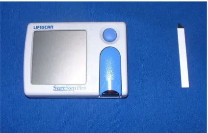 FIGURE 4 –  Portable blood glucose test device. 