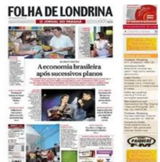 Figura 1: Silhueta do jornal Folha de Londrina 