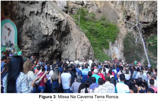 Figura 3: Missa Na Caverna Terra Ronca. 