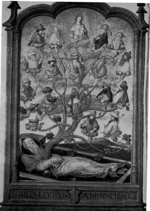 Fig. 1 — A ^rvor^ ^ /^^é do chamado Livro de Horas de D. Manuel I (Lisboa, Museu  Nacional de Arte Antiga).