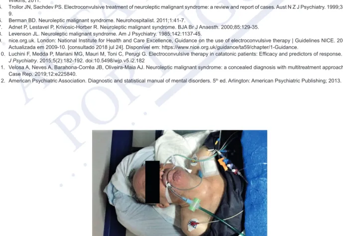 Figure 1 – Patient in the Intensive Care Unit (see Video 1: https://