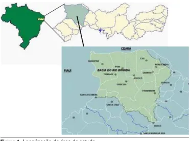 Figura 1.  Localização da área de estudo