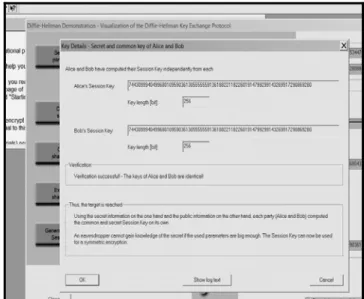 Figure 5: Calculating the shared keys  