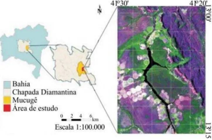 Figura 1. Localização geográfica da área de estudo