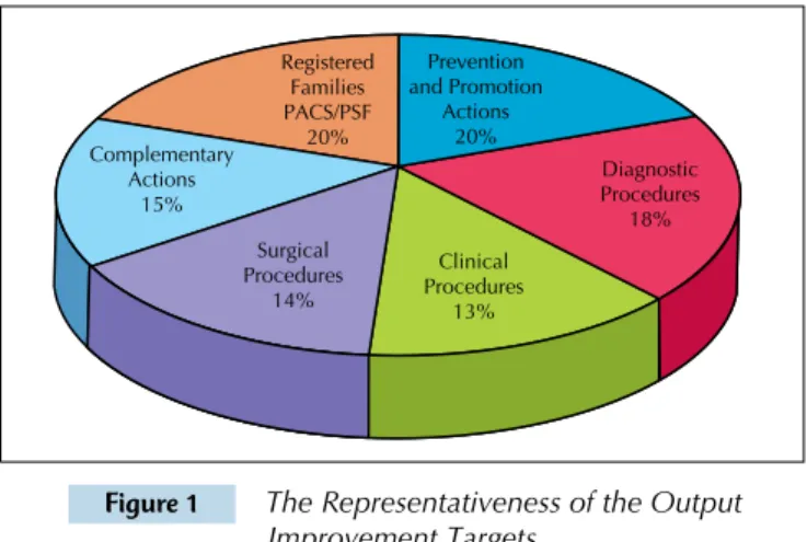 Figure 1 The Representativeness of the Output  Improvement Targets