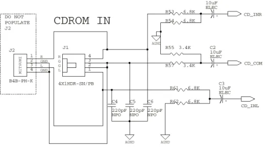 Figure 4. Filter in the audio card 