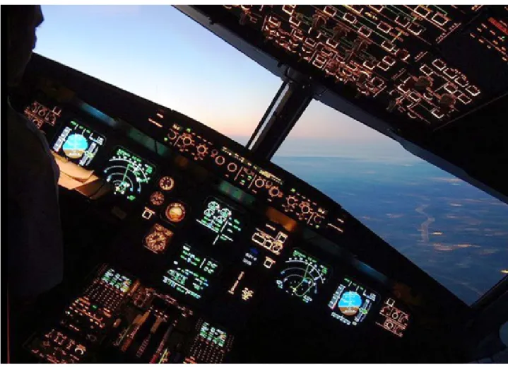 Figura 1 – Ambiente de cockpit