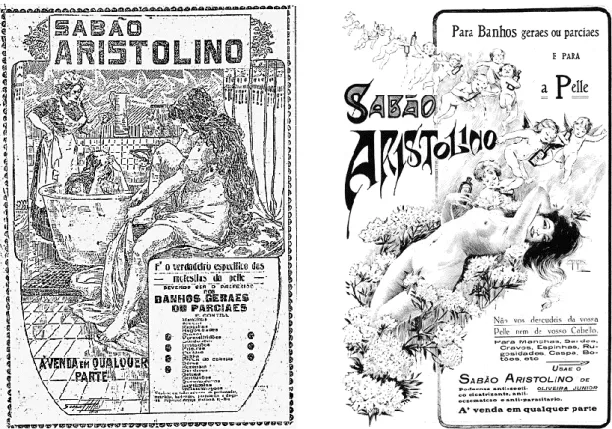 Figura 3 - Propagandas do Sabão Aristolino (1916 e 1924) - Anônimo 