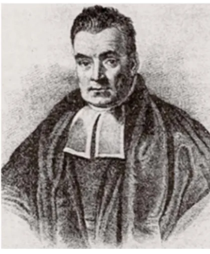 Figura 1 - Única ilustração existente de Thomas Bayes 