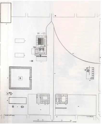 Figura 2: Eduardo Laplante (lit.), detalhe do Plano de las fábricas del Ingenio San Martín, propiedad de la sra
