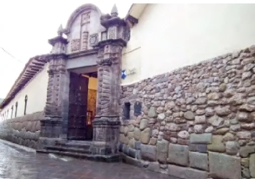 Foto 9 - Palácio do arcebispo, construído sobre o palácio do Inca Roca. Cusco, Perú