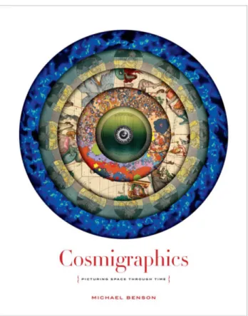 Figura 1: Capa do livro Cosmigraphics : picturing space through time, do autor Michael Benson.