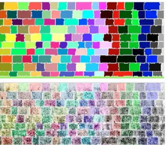 Figure 6 Segmentation of an intensity image created from MLS  !