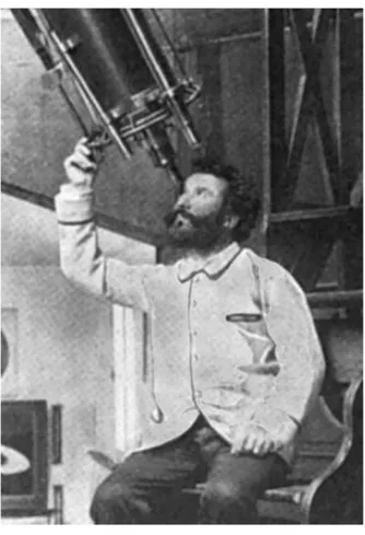 Figure 1. “Flammarion at his Telescope.” 