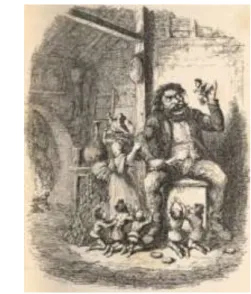 Figura 1:  Ilustração de  George Cruickshank (1792  –  1878) para contos dos Grimm  Foto: Coleção particular 