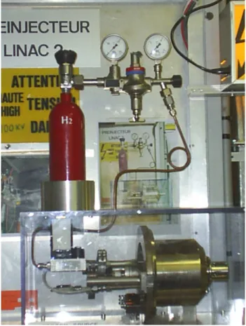 Figura 4 - Cilindro que fornece os pr´ otons.