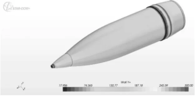 Figure 6: Representation of y+.