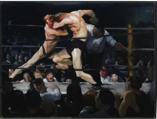Figure 6 -  Stag at Sharkey’s  (Bellows, 1909) 