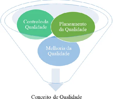 Figura 1- Estrutura do Conceito de Qualidade 
