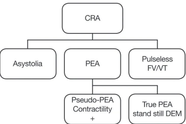 Figure 2 – PEA rhythm dichotomization. 