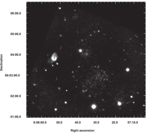 Fig. 2. The Hα with continuum image (sky subtracted).