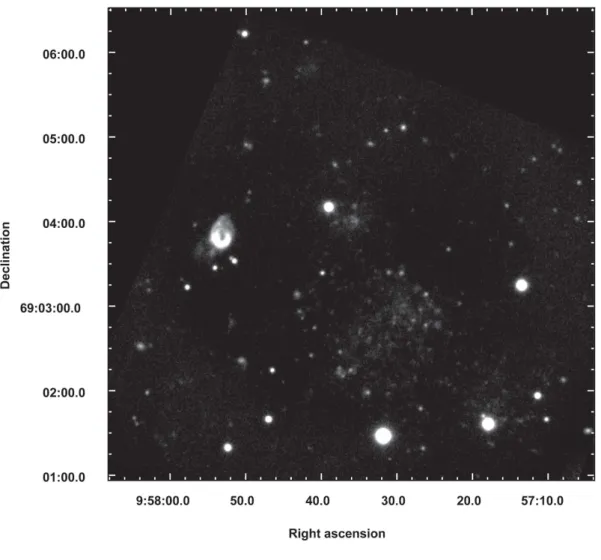 Fig. 2. The Hα with continuum image (sky subtracted).