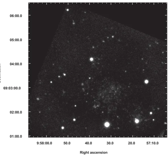 Fig. 3. The red continuum image (sky subtracted).