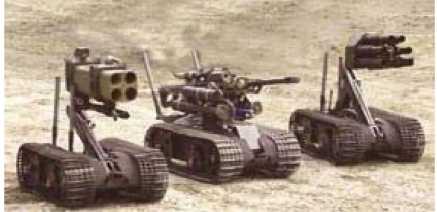 Figure 6 shows the Swords, one of the tested, applications to remote control  robots 