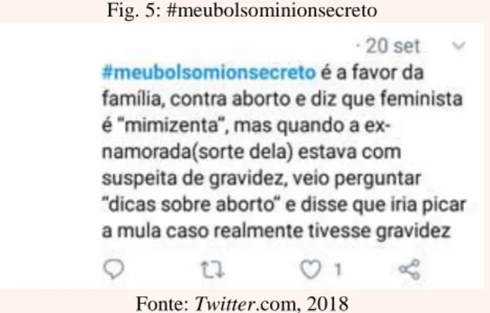 Fig. 6: #meubolsominionsecreto 