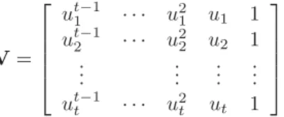 Figura 1 - Ajustamento de um PQMC de ordem 4 ancorado em 2 nodos.
